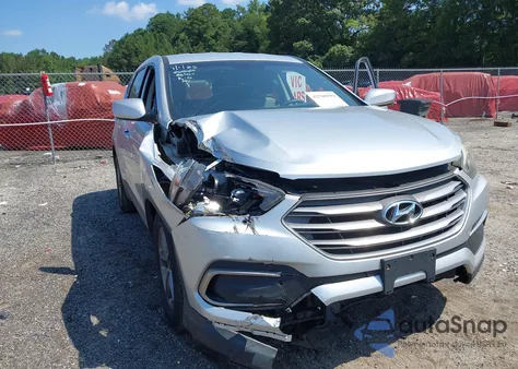 2018 Hyundai Santa Fe Sport 2.4L z USA, uszkodzony, nr VIN 5XYZT3LB5JG523510